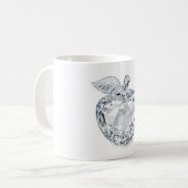 Faceted Crystal Apple Mug Koffiemok (Voorkant links)