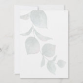 Facetfoto Lijst Eucalyptus verlaat Alabaster Kaart (Achterkant)