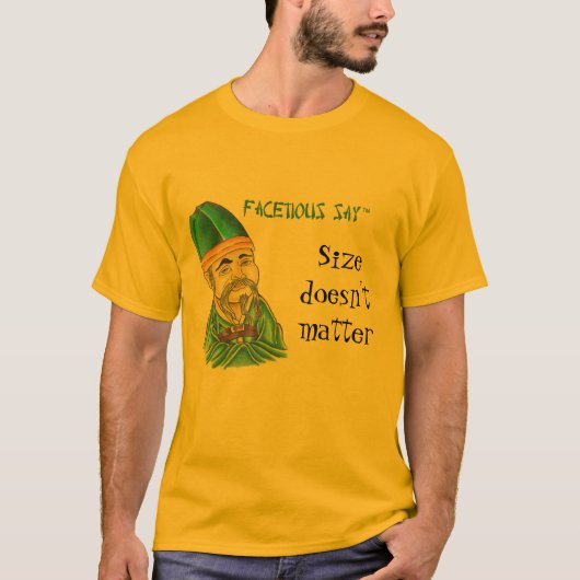 Facetious-say T-shirt (Voorkant)