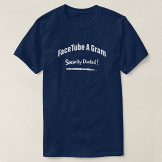 FaceTube A Gram (sociaal verduisterd!) T-shirt