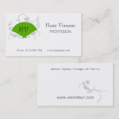 Fächer Visitekaartje (Voorkant / Achterkant)