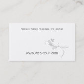 Fächer Visitekaartje (Achterkant)