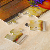 Fachwerkhaus House Duitsland. Legpuzzel (Zijkant)