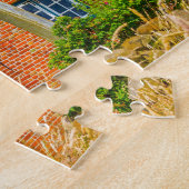 Fachwerkhaus Kiel Duitsland. Jigzaag Puzzle Legpuzzel (Zijkant)