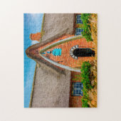 Fachwerkhaus Kiel Duitsland. Jigzaag Puzzle Legpuzzel (Verticaal)