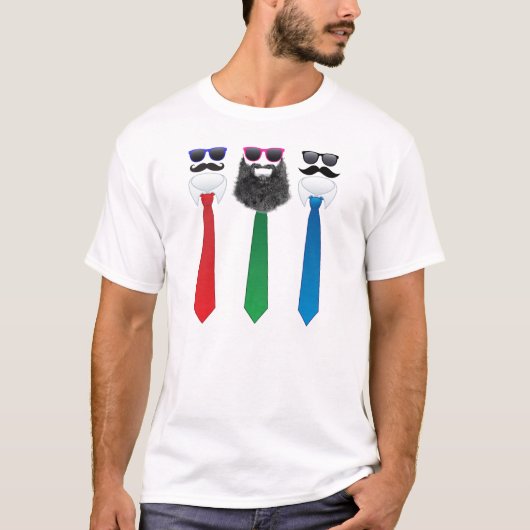 Facial Hair Club T-shirt (Voorkant)