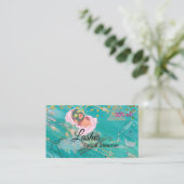 Facial Steamer Business Card Visitekaartje (Staand voorkant)