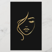 FACIAL TREATMENTS Beauty Salon flyer (Achterkant)