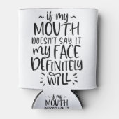 Faciale expressie, stilte, stil blikjeskoeler (Voorkant)