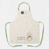 Faciale Spa Day Beige Schort (Voorkant)