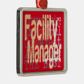 Faciliteitenmanager - Extraordinaire Metalen Ornament (Rechts)