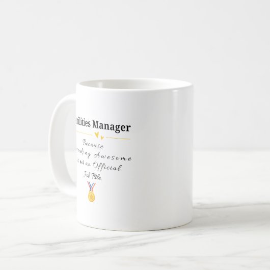 Facilities Manager Koffiemok (Voorkant links)