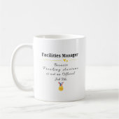 Facilities Manager Koffiemok (Links)