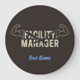 Facility Manager of Janitor en caretaker gift Grote Klok