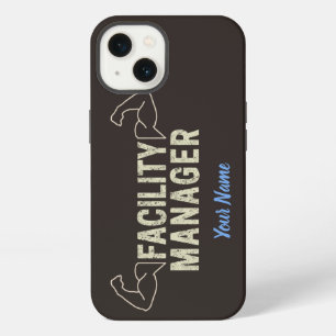 Facility Manager of Janitor en caretaker gift iPhone 13 Hoesje