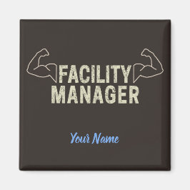 Facility Manager of Janitor en caretaker gift Magneet