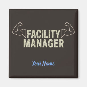 Facility Manager of Janitor en caretaker gift Magneet