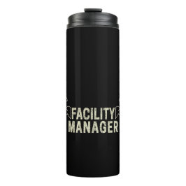 Facility Manager of Janitor en caretaker gift Thermosbeker
