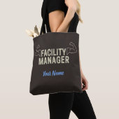 Facility Manager of Janitor en caretaker gift Tote Bag (Dichtbij)