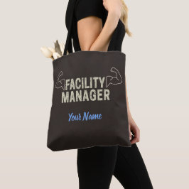 Facility Manager of Janitor en caretaker gift Tote Bag