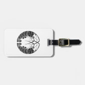 Facing spiny lobsters Luggage Tags Bagagelabel (Voorkant horizontaal)
