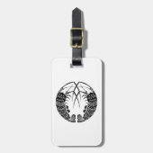 Facing spiny lobsters Luggage Tags Bagagelabel (Voorkant verticaal)