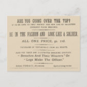 Facsimile Extract van de Wipers Times 1916 Briefkaart (Voorkant)