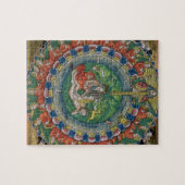 Facsimile kopie van Genesis 2:22 God creëerde Eve, Legpuzzel (Horizontaal)