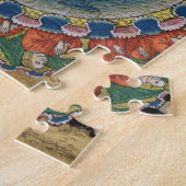 Facsimile kopie van Genesis 2:22 God creëerde Eve, Legpuzzel (Zijkant)