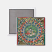 Facsimile kopie van Genesis 2:22 God creëerde Eve, Magneet (Voorkant / Achterkant)