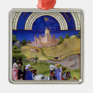 Facsimile of August: Hawking Metalen Ornament