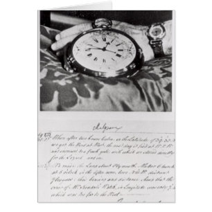 Facsimile van de Pocket Chronometer