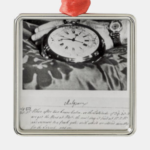 Facsimile van de Pocket Chronometer Metalen Ornament
