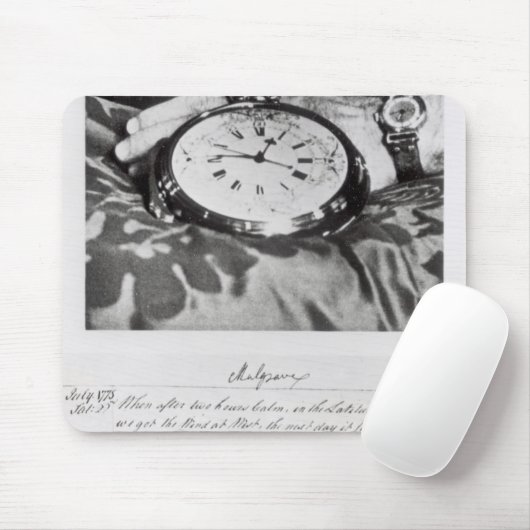 Facsimile van de Pocket Chronometer Muismat (Met muis)