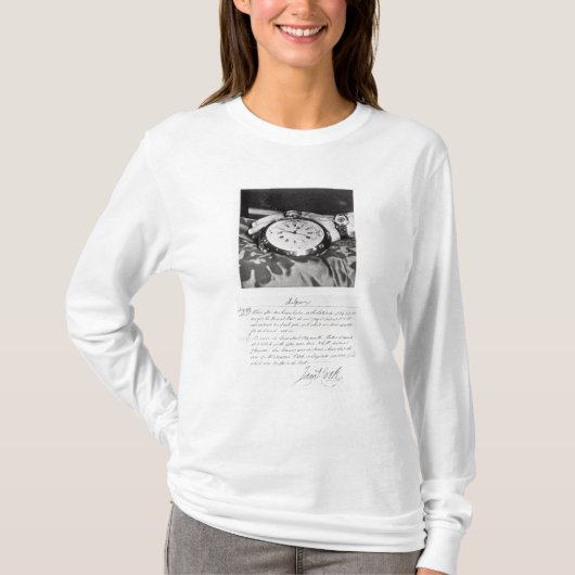 Facsimile van de Pocket Chronometer T-shirt (Voorkant)