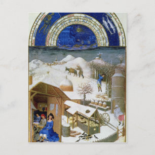 Facsimile van februari briefkaart