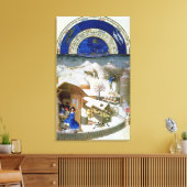 Facsimile van februari canvas afdruk (Insitu (Woonkamer))