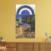 Facsimile van november canvas afdruk (Insitu (Woonkamer))