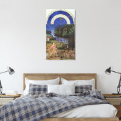 Facsimile van november canvas afdruk (Insitu (Slaapkamer))