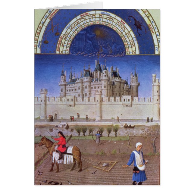 Facsimile van oktober: het zaaien van wintergraan (Voorkant)