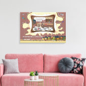 Fact Checkers | Absurd Wordplay Humor 24x16 Canvas Afdruk (Insitu (Woonkamer))