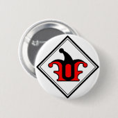 Factie van Fools Logo Button (Voorkant /achterkant)