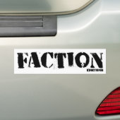FACTION VA BUMPERSTICKER (Op auto)