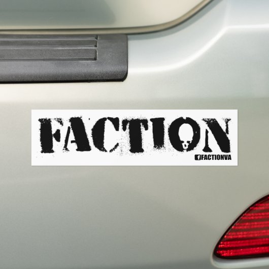 FACTION VA BUMPERSTICKER (Op auto)