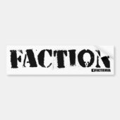 FACTION VA BUMPERSTICKER (Voorkant)