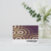Factor "O" Abstract Visitekaartje (Staand voorkant)
