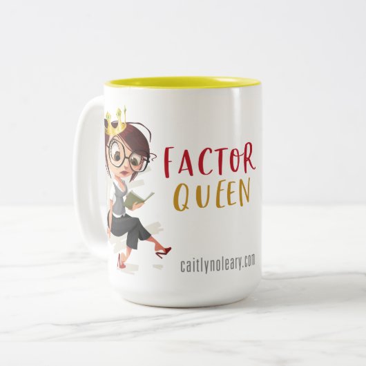 Factor Queen 15oz Mok (Voorkant links)
