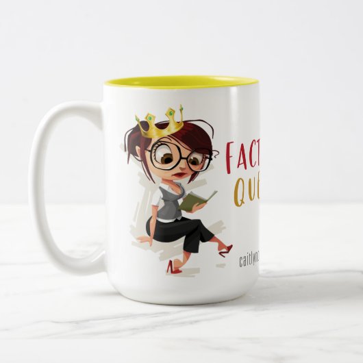 Factor Queen 15oz Mok (Links)