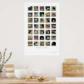 Factoren van behendigheid - Cocker Spaniel Edition Poster (Keuken)