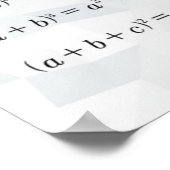 Factoring & Product Polynomials - Wiskunde Poster (Hoek)